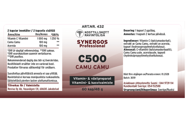 Hovedbilde C-500 Camu Camu