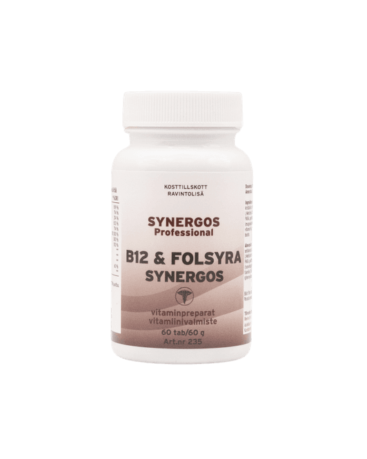 Hovedbilde B12 & Folsyra Synergimedel