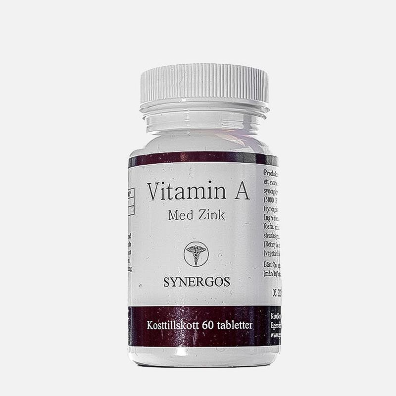 A-vitamin med sink