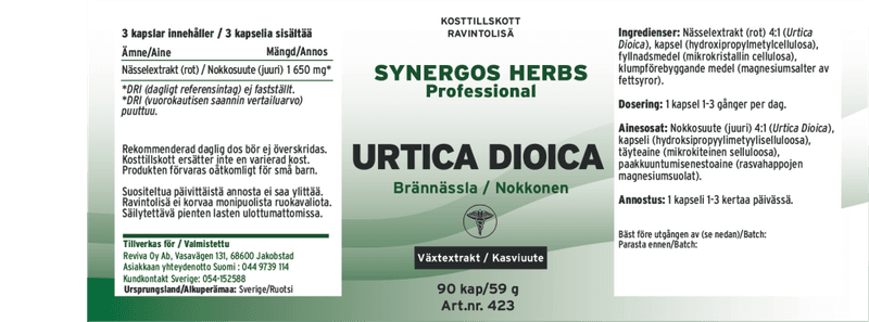 Brennesle - Urtida dioica