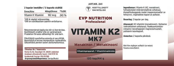 Hovedbilde K2 Vitamin 