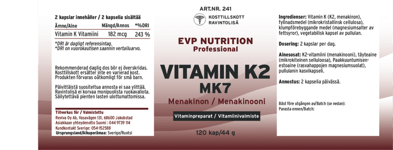 K2 Vitamin 