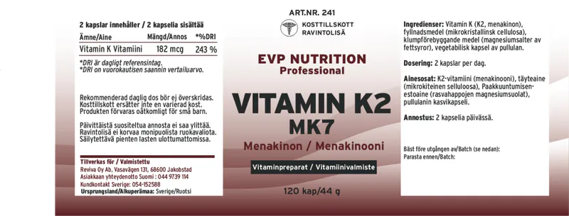 K2 Vitamin 